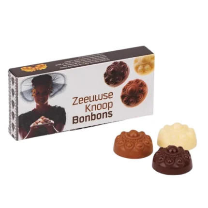 zeeuwse knoop bononbon 3 stuks verpakt in een mooie doosje