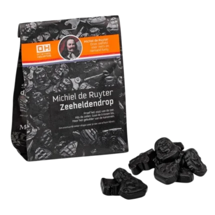 Zakje Michiel de Ruyter Zeeheldendrop ik het aanraden