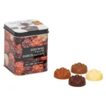 chocola uit Middelburg in melk puur en wit