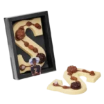 Originele Zeeuwse Chocoladeletter S wit - Afbeelding 3